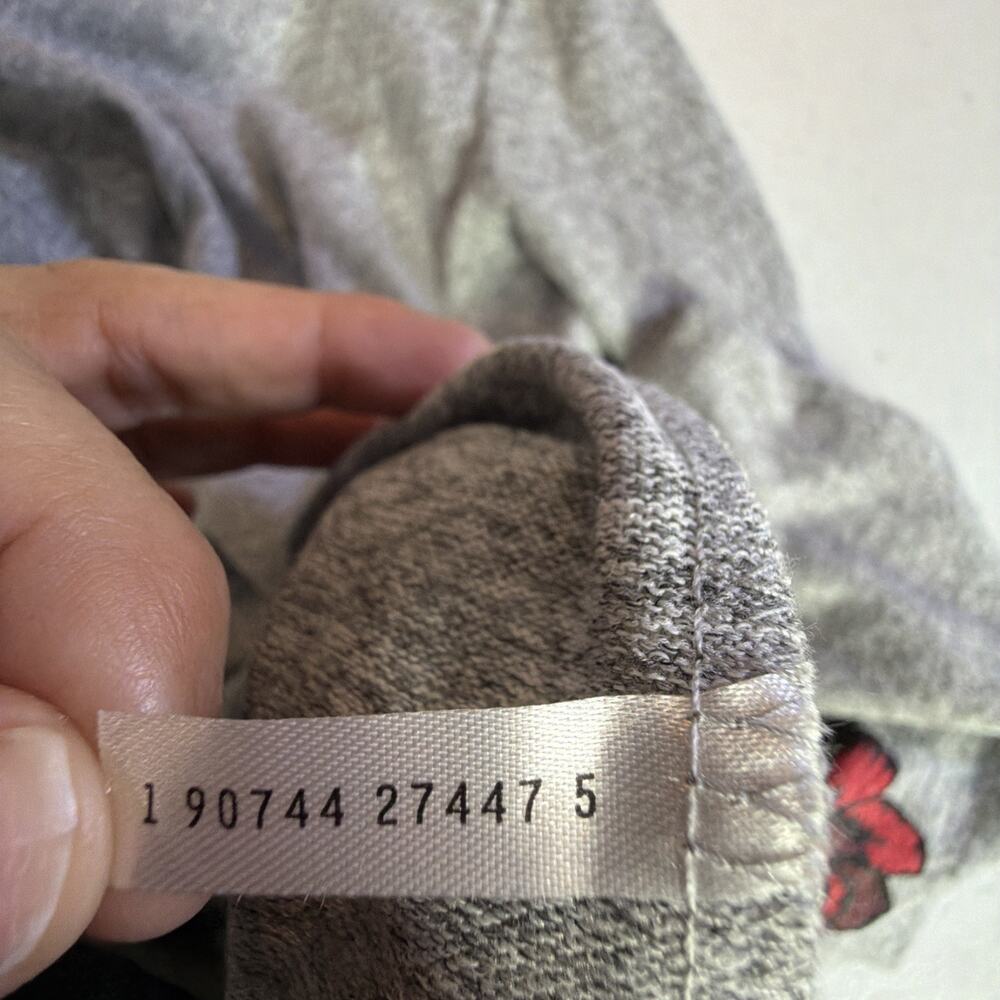 Bobbie Brooks women sweater dress grey large bohemian western romantic cottage - Picture 12 of 13